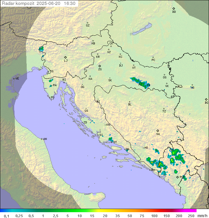 Padavine Hrvaška