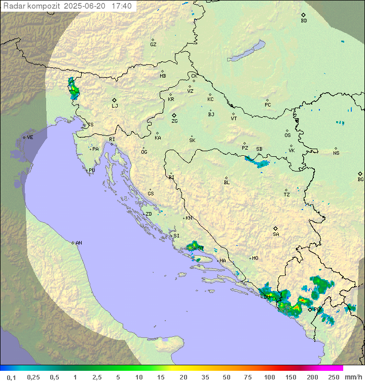 Padavine Hrvaška