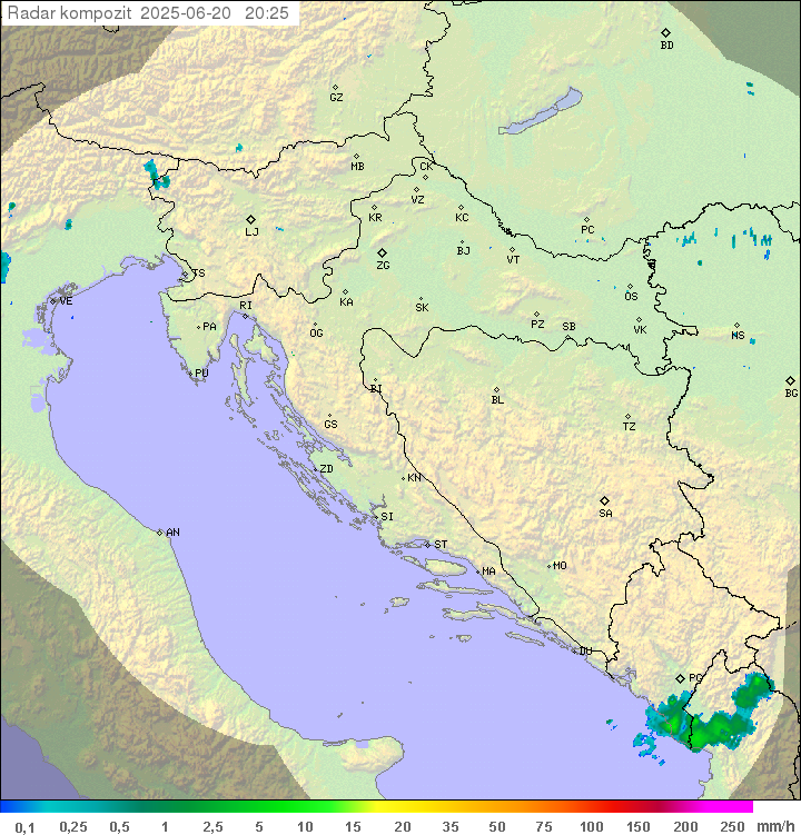 Padavine Hrvaška