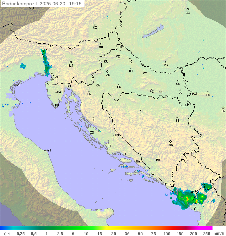 Padavine Hrvaška
