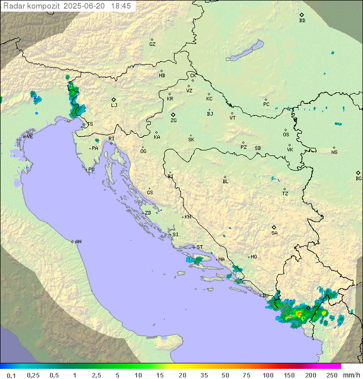 Padavine Hrvaška