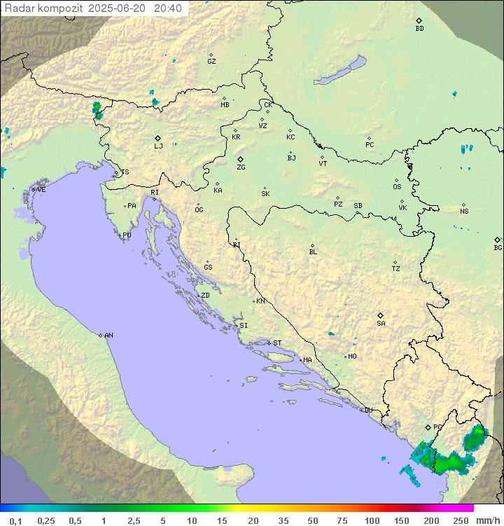 Padavine Hrvaška