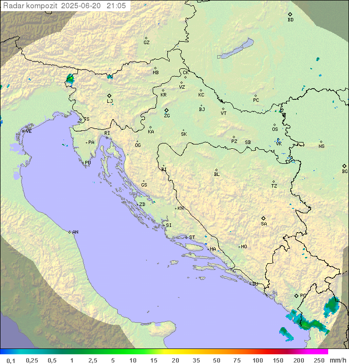 Padavine Hrvaška