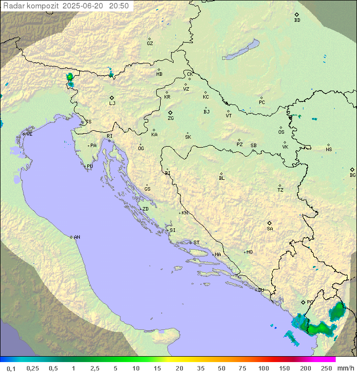 Padavine Hrvaška