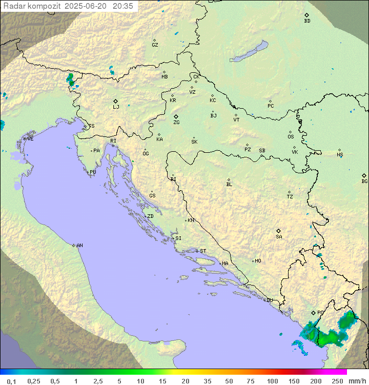 Padavine Hrvaška