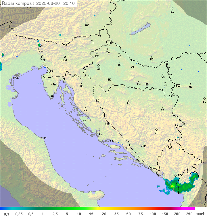 Padavine Hrvaška