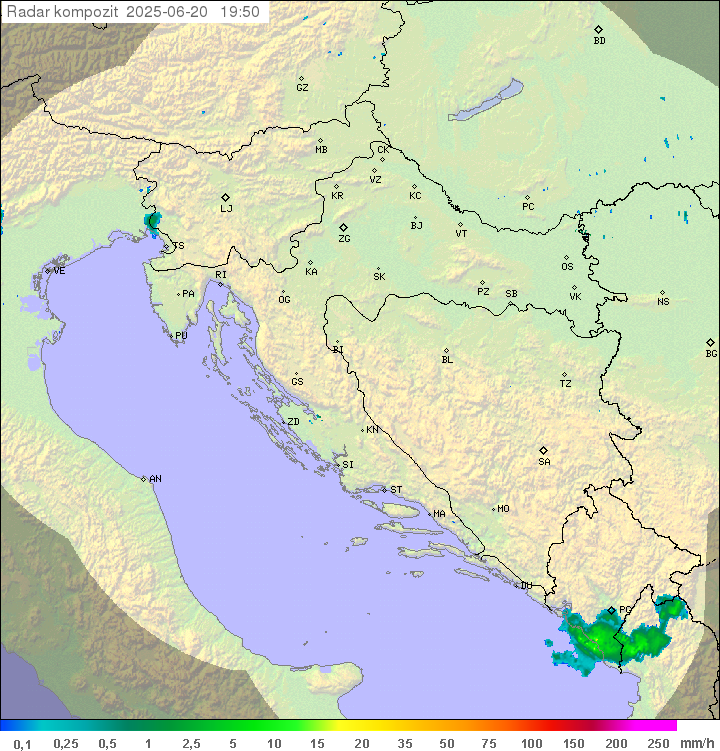 Padavine Hrvaška