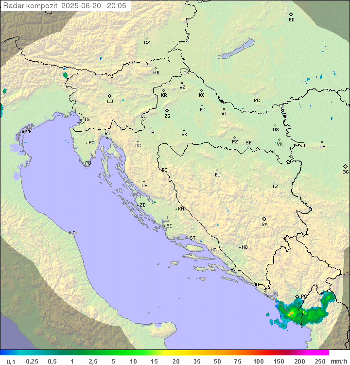 Padavine Hrvaška