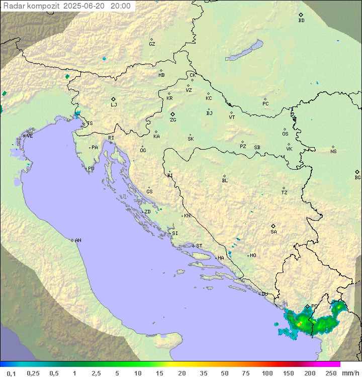 Padavine Hrvaška