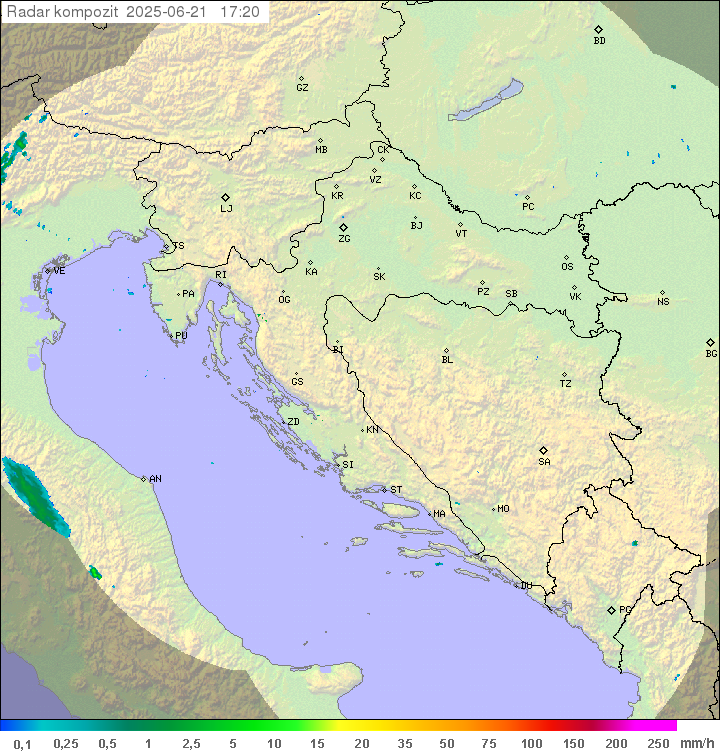 Padavine Hrvaška