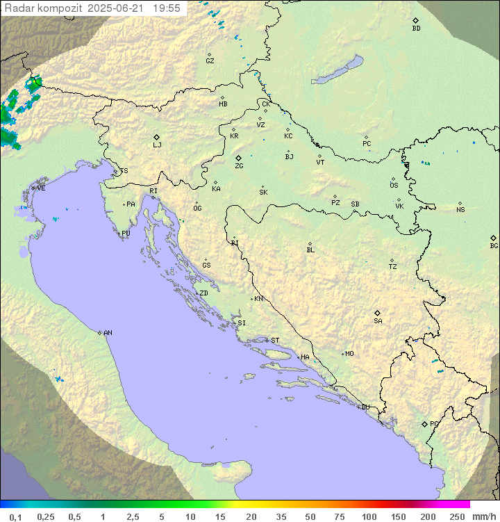 Padavine Hrvaška
