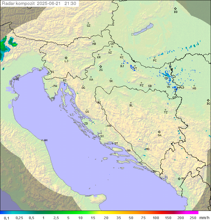 Padavine Hrvaška