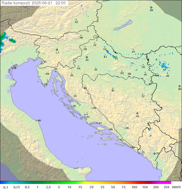 Padavine Hrvaška