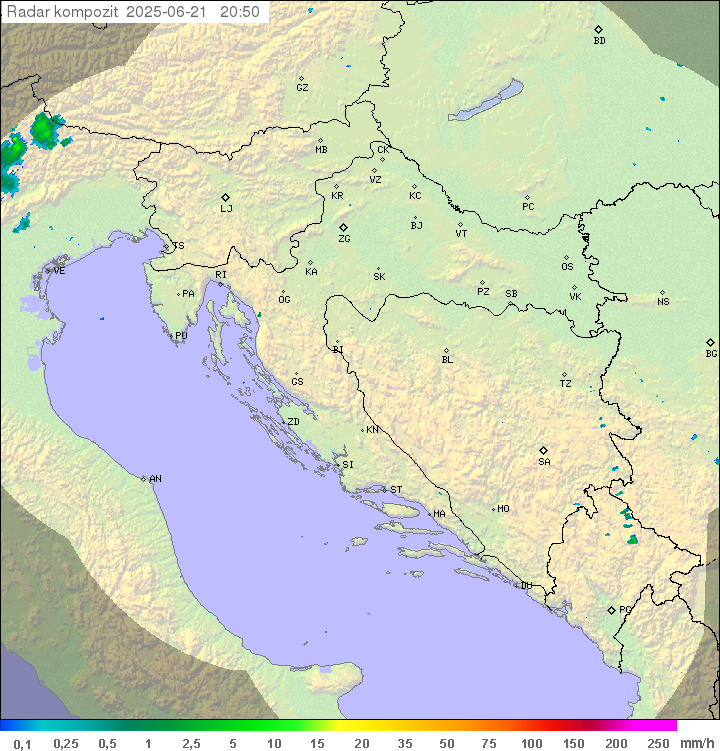 Padavine Hrvaška
