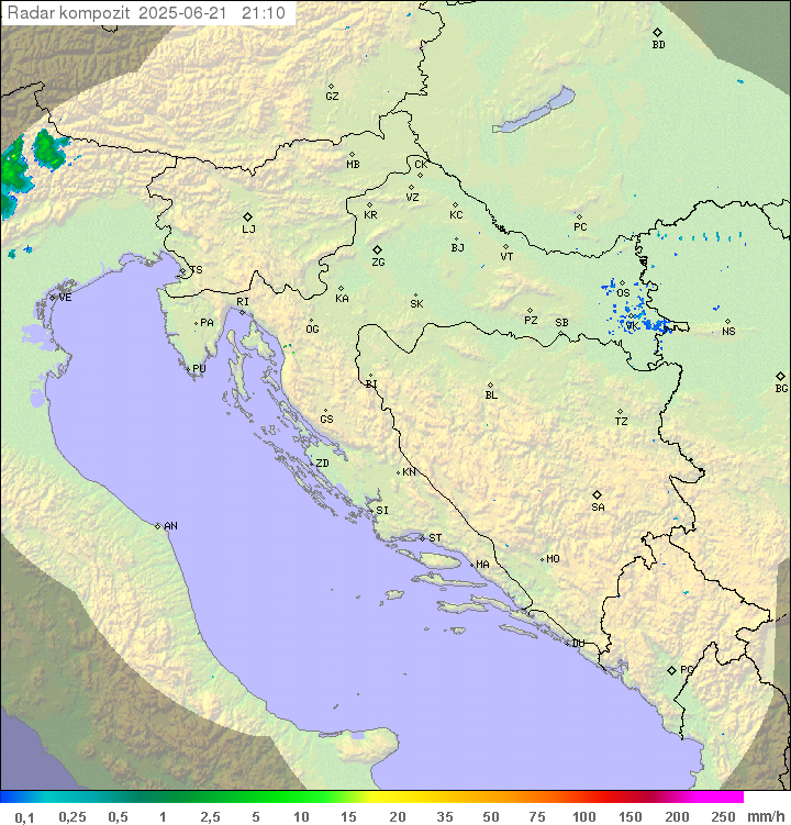 Padavine Hrvaška