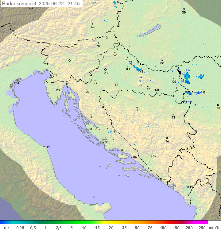 Padavine Hrvaška