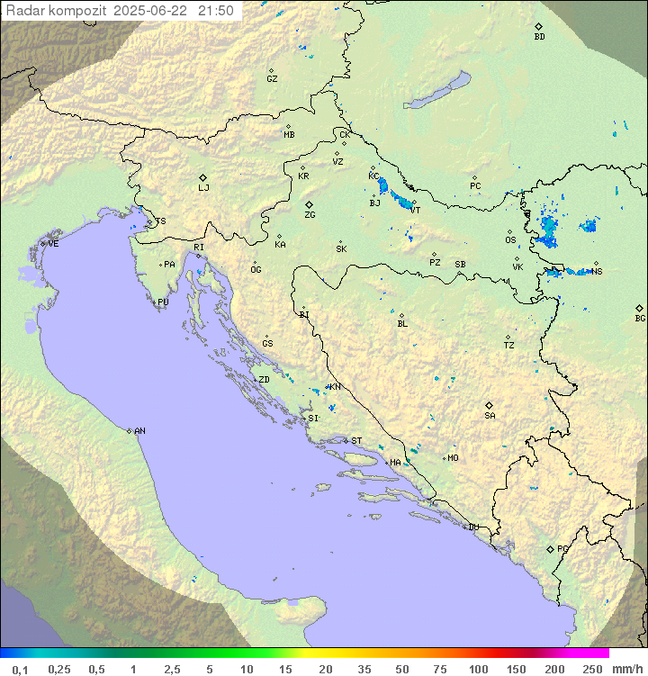 Padavine Hrvaška