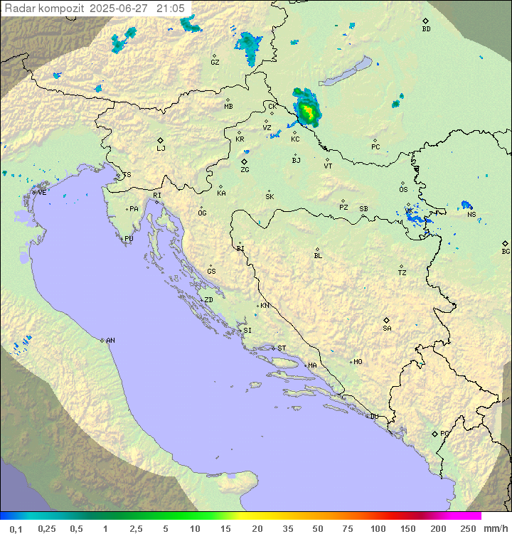 Padavine Hrvaška