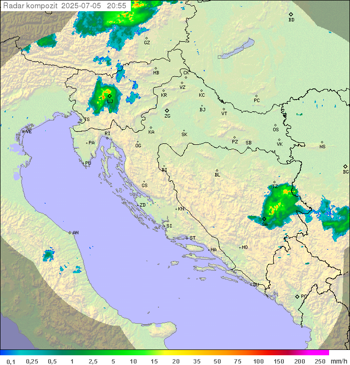 Padavine Hrvaška