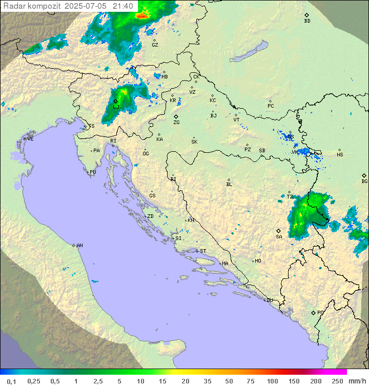 Padavine Hrvaška