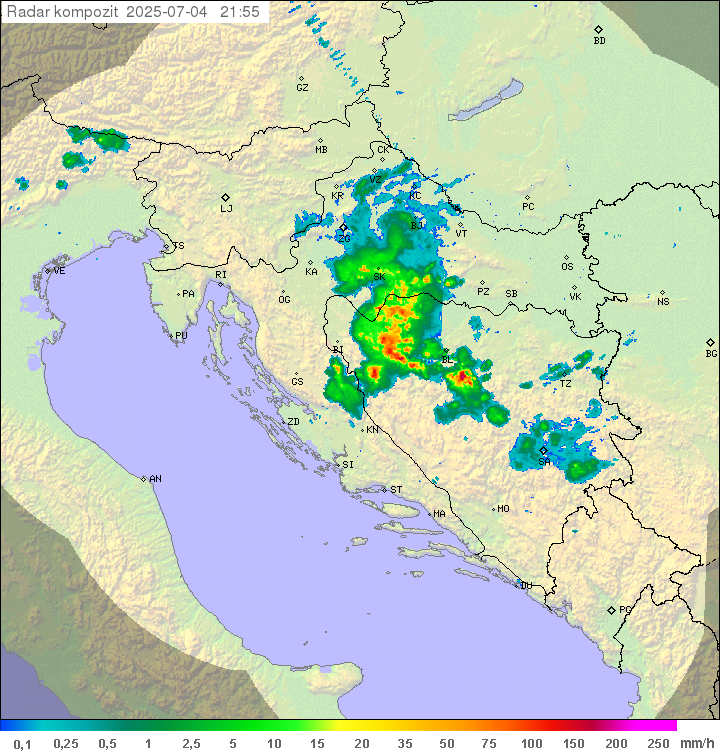 Padavine Hrvaška