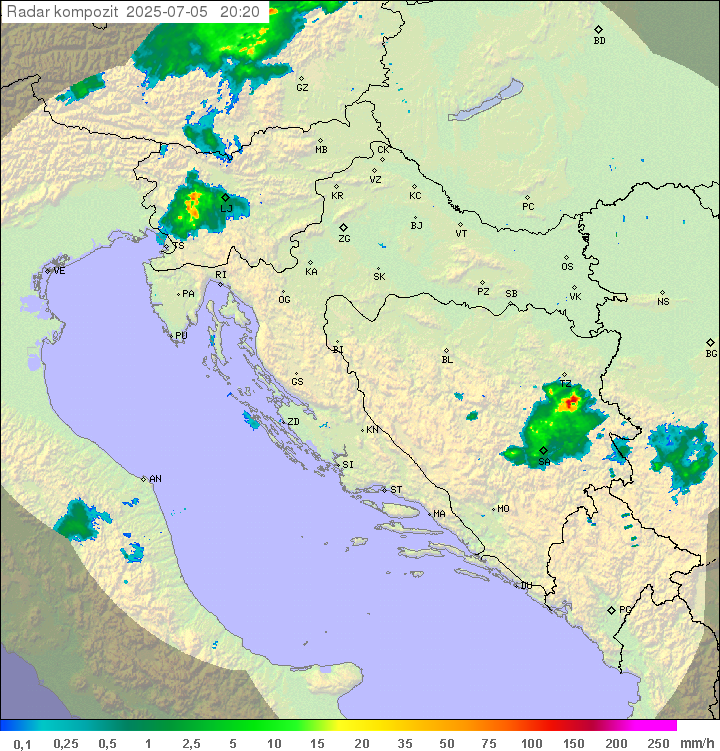 Padavine Hrvaška
