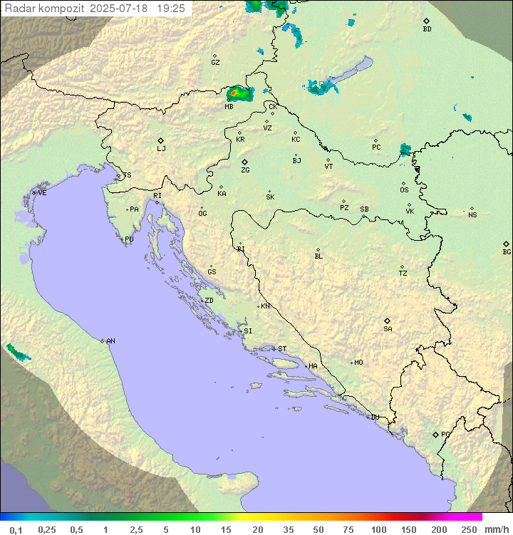 Padavine Hrvaška