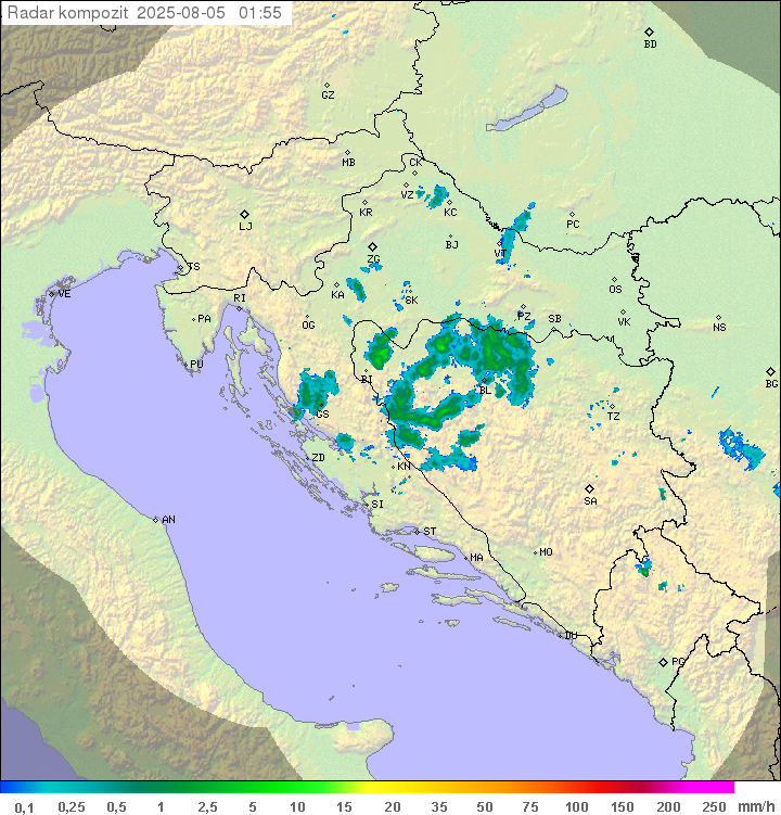 Padavine Hrvaška