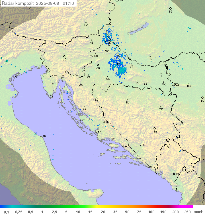 Padavine Hrvaška