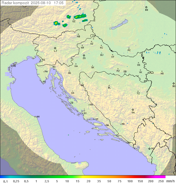 Padavine Hrvaška