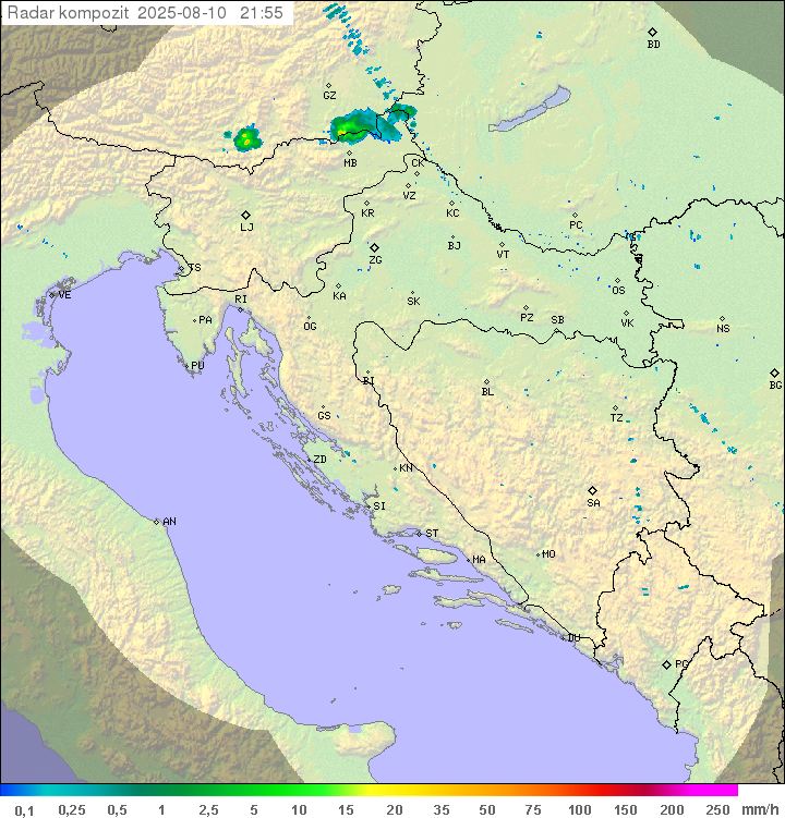Padavine Hrvaška