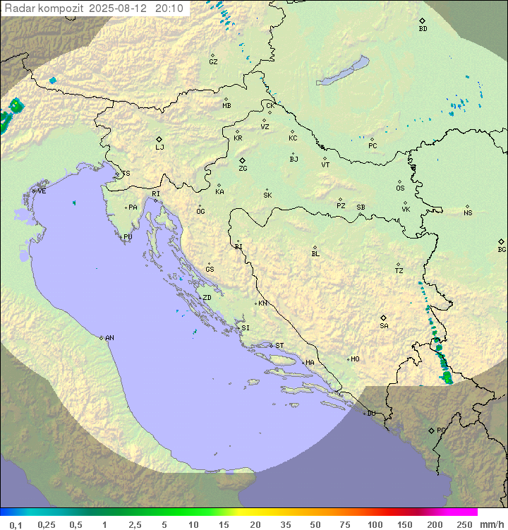 Padavine Hrvaška