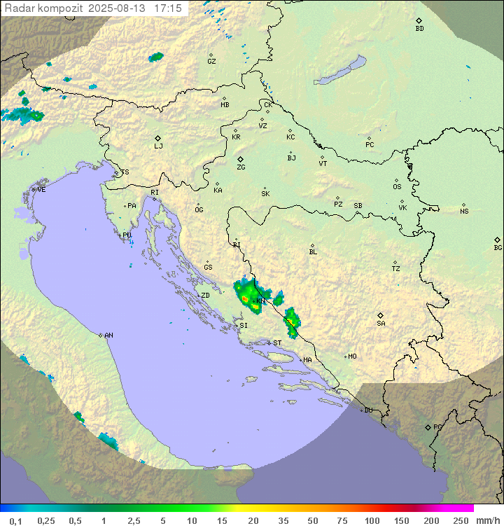 Padavine Hrvaška