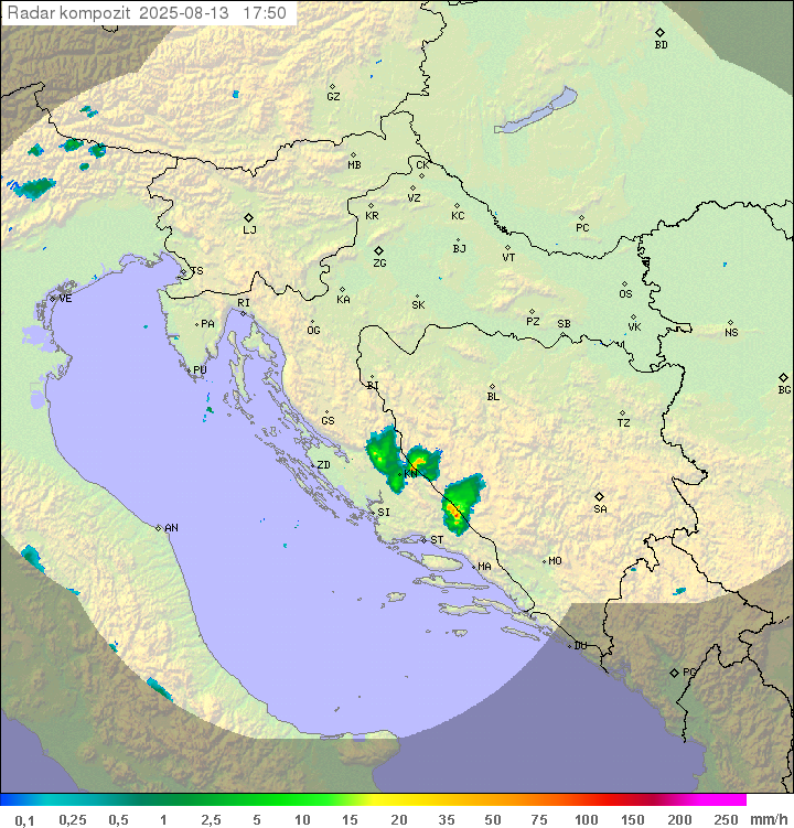 Padavine Hrvaška