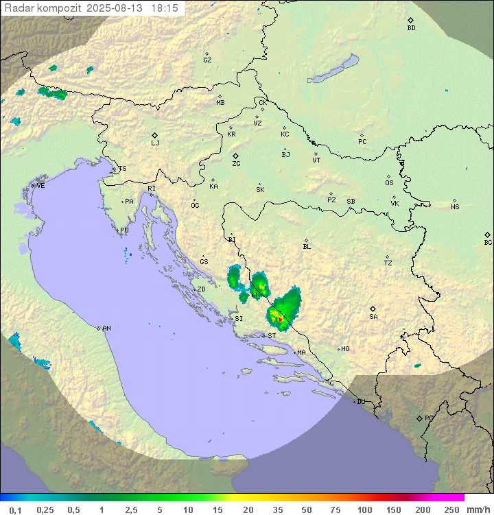 Padavine Hrvaška