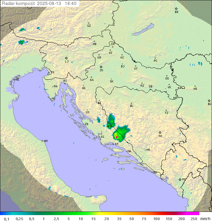 Padavine Hrvaška