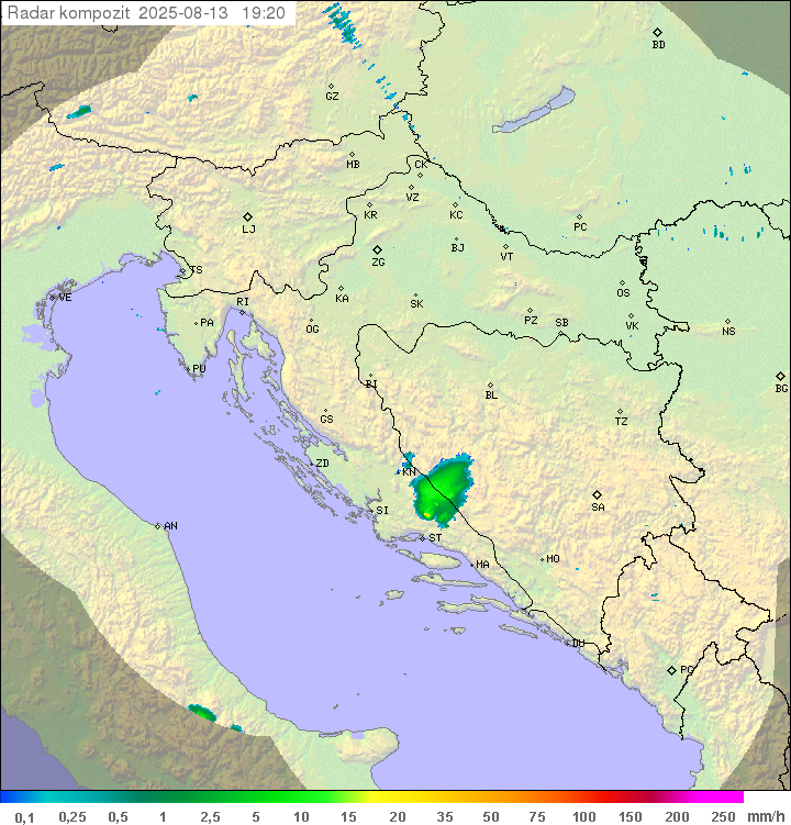Padavine Hrvaška