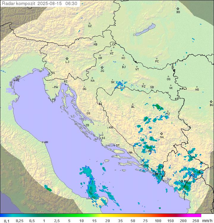 Padavine Hrvaška