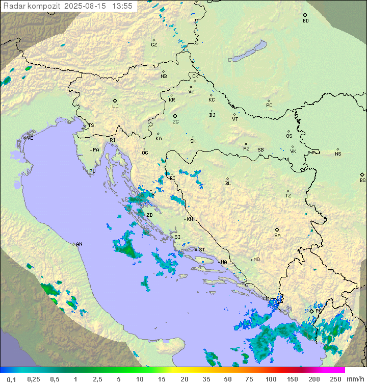Padavine Hrvaška