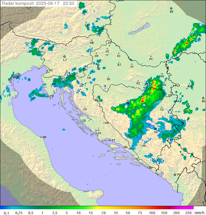 Padavine Hrvaška