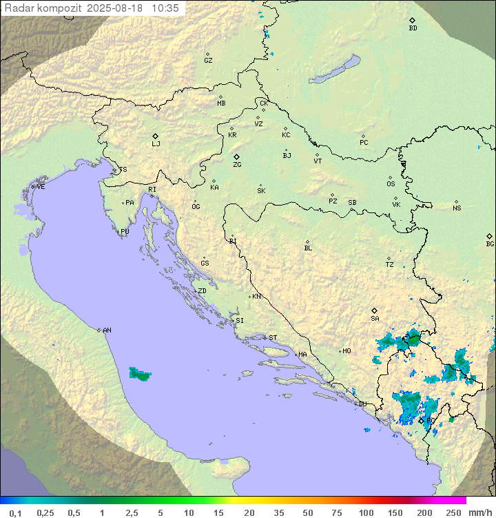Padavine Hrvaška