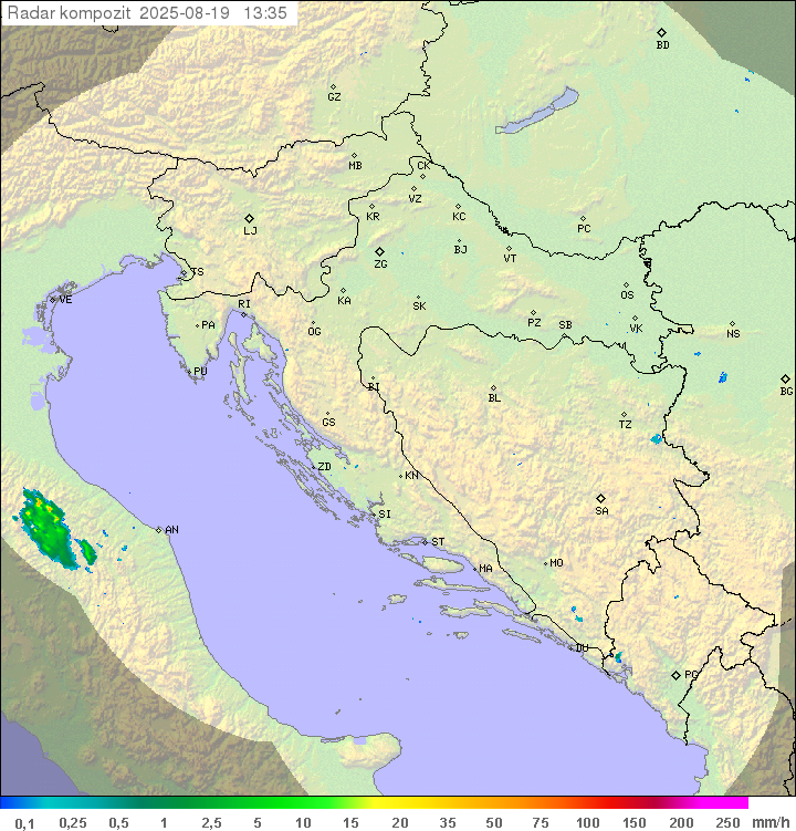 Padavine Hrvaška