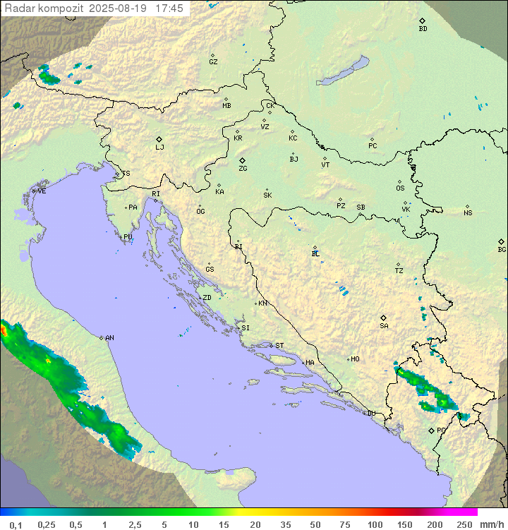 Padavine Hrvaška