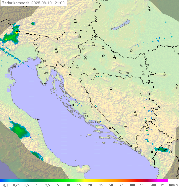 Padavine Hrvaška