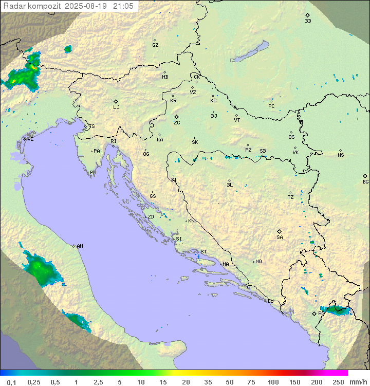 Padavine Hrvaška