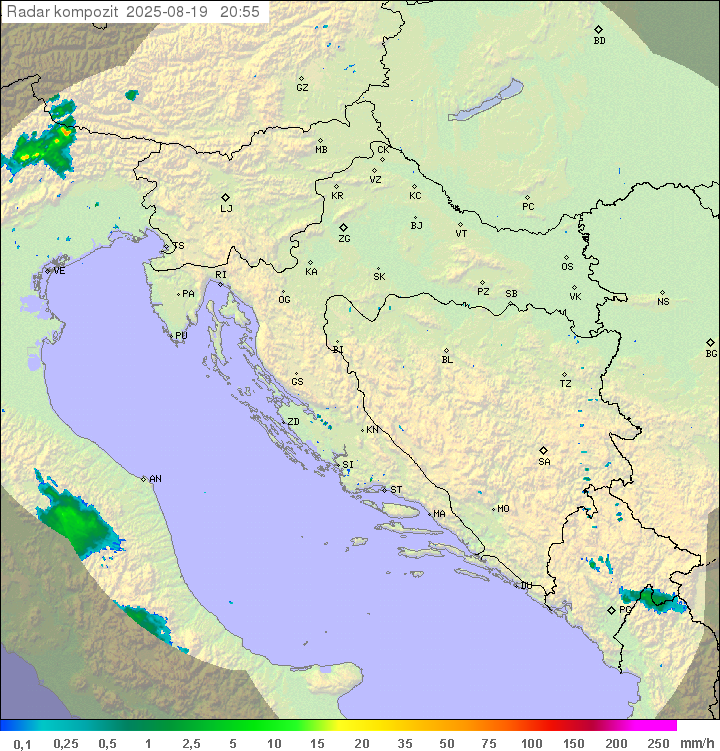 Padavine Hrvaška