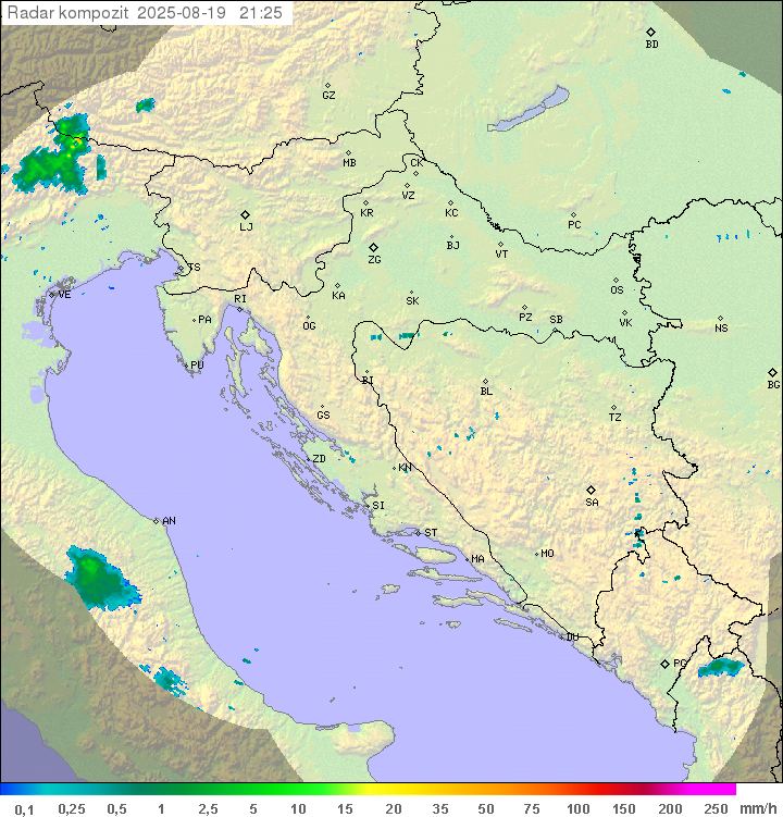 Padavine Hrvaška