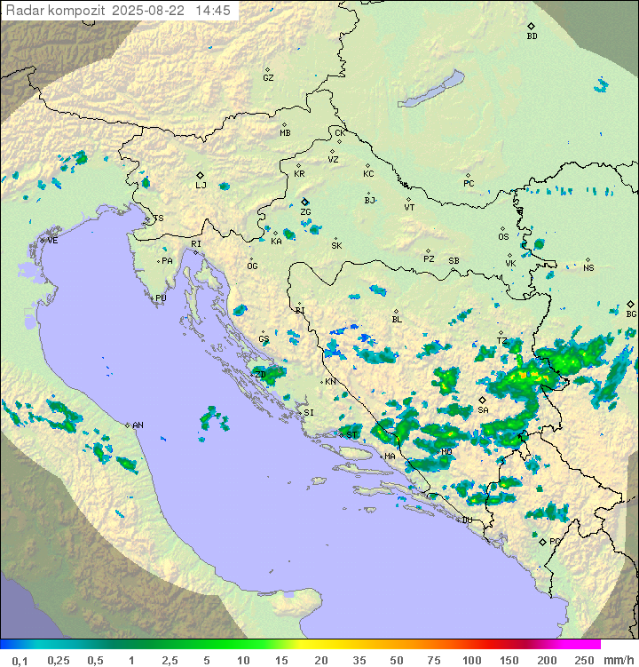 Padavine Hrvaška