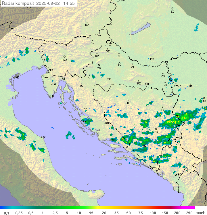 Padavine Hrvaška
