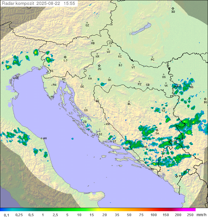 Padavine Hrvaška